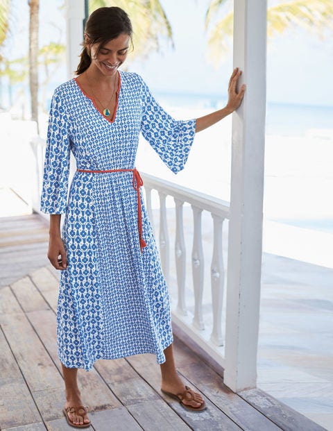 Bella Jersey Dress - Tide Dutch Floral Bella Jersey Dress - Tide Dutch Floral