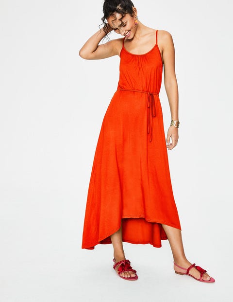 Jemma Jerseykleid - Blutorange Jemma Jerseykleid - Blutorange