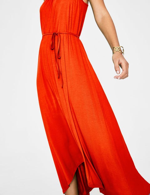 Jemma Jerseykleid - Blutorange Jemma Jerseykleid - Blutorange