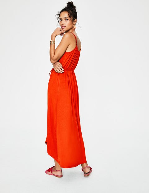 Jemma Jerseykleid - Blutorange Jemma Jerseykleid - Blutorange