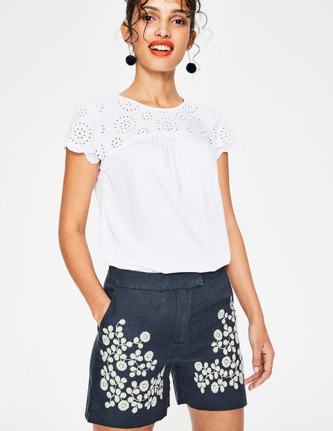 Nadia Shorts - Delave Indigo Nadia Shorts - Delave Indigo