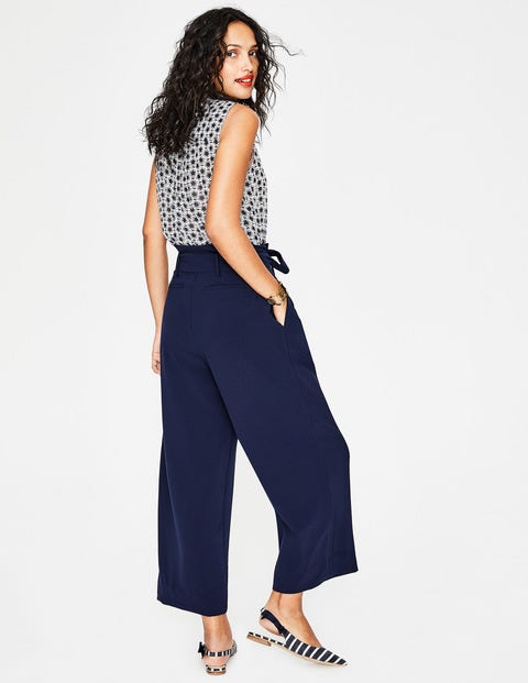 Rose Ruffle Shirt - Navy, Mini Stylised Flower Rose Ruffle Shirt - Navy, Mini Stylised Flower