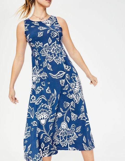 Millie Dress - Lupine Blue Wild Floral Millie Dress - Lupine Blue Wild Floral
