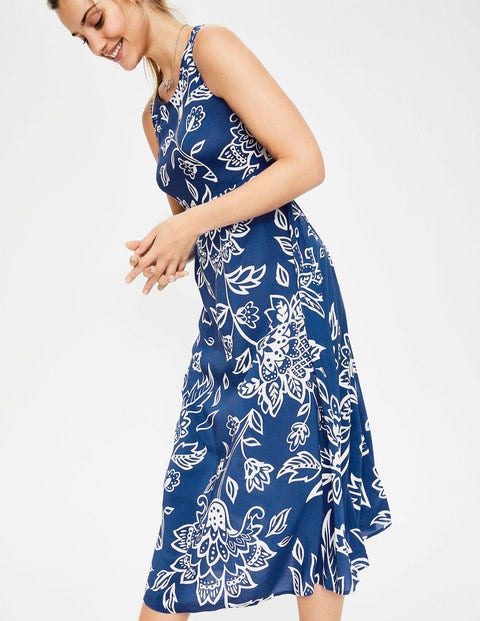 Millie Dress - Lupine Blue Wild Floral Millie Dress - Lupine Blue Wild Floral