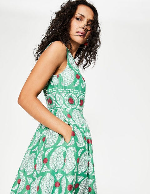 Lizzie Dress - Foliage Duo Paisey Lizzie Dress - Foliage Duo Paisey