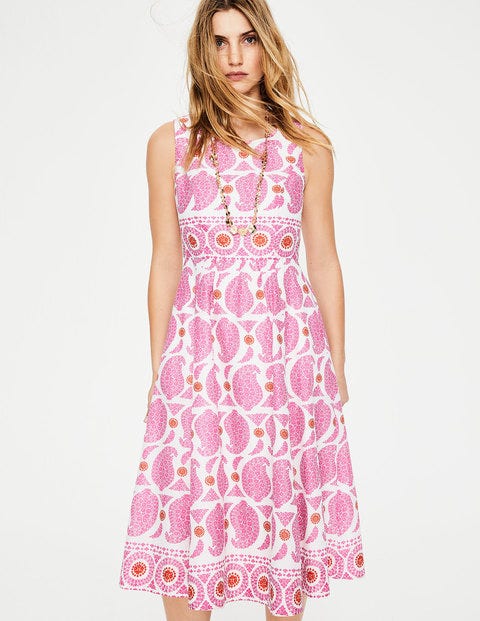 Lizzie Dress - Party Pink Duo Paisley Lizzie Dress - Party Pink Duo Paisley