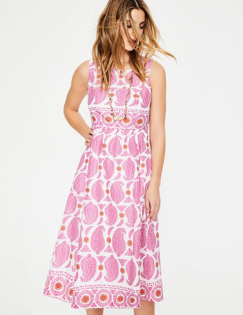 Lizzie Dress - Party Pink Duo Paisley Lizzie Dress - Party Pink Duo Paisley