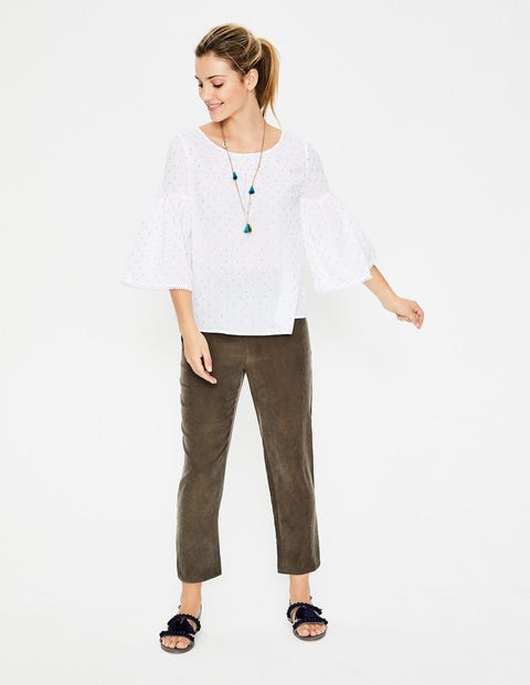 Tilda Glitter Top - White Tilda Glitter Top - White