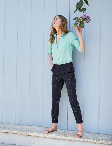 The Linen Shirt - Aqua Sky The Linen Shirt - Aqua Sky