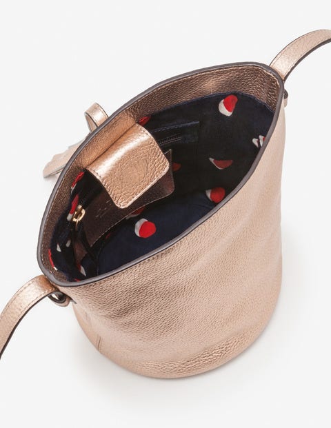 Tana Crossbody Bag - Rose Gold Metallic Tana Crossbody Bag - Rose Gold Metallic