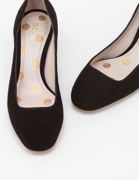 Hope Mid Heel Pumps - Black Hope Mid Heel Pumps - Black