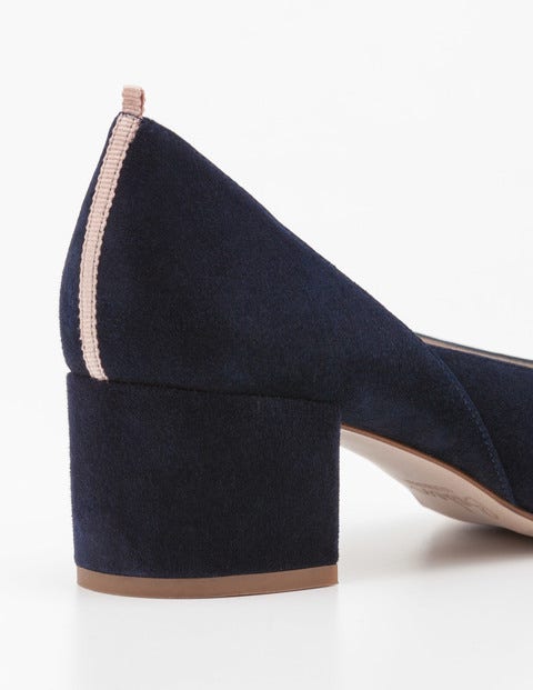Hope Mid Heel Courts - Navy Hope Mid Heel Courts - Navy