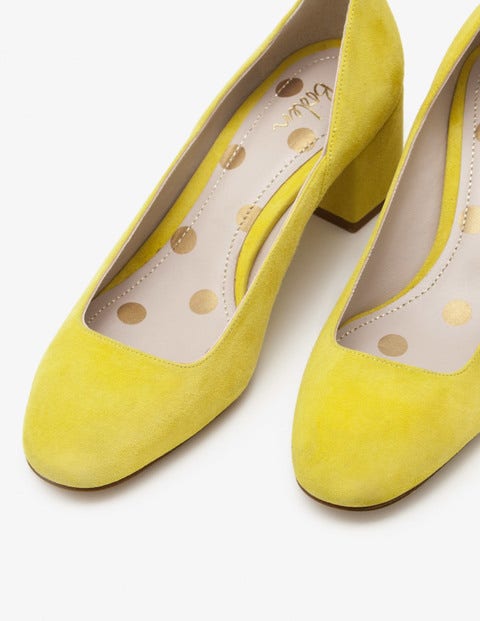Hope Mid Heel Courts - Mimosa Yellow Hope Mid Heel Courts - Mimosa Yellow