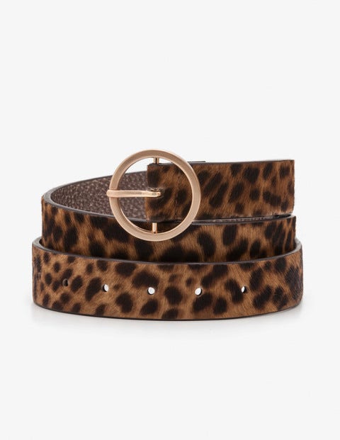Classic Belt - Tan Leopard Classic Belt - Tan Leopard