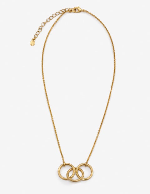 Marcella Necklace - Antique Gold Metallic Marcella Necklace - Antique Gold Metallic
