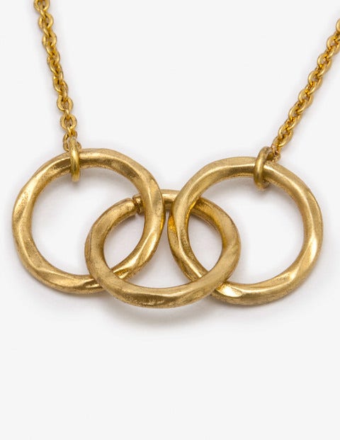 Marcella Necklace - Antique Gold Metallic Marcella Necklace - Antique Gold Metallic