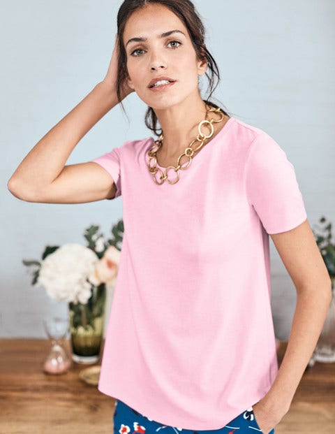 Supersoft Easy Tee - Soft Peony Supersoft Easy Tee - Soft Peony