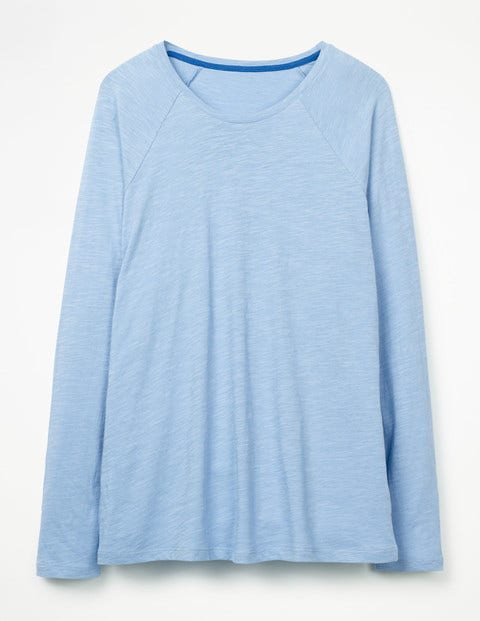 The Cotton Baseball Tee - Hazy Blue The Cotton Baseball Tee - Hazy Blue