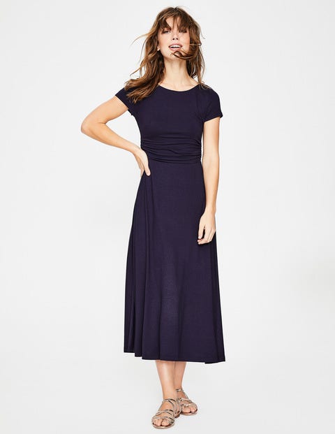 Valerie Jersey Dress - Navy Valerie Jersey Dress - Navy
