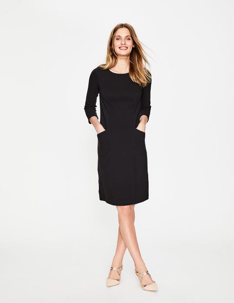 Trinity Jersey Dress - Black Trinity Jersey Dress - Black