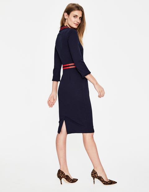 Annette Ponte Dress - Navy Annette Ponte Dress - Navy