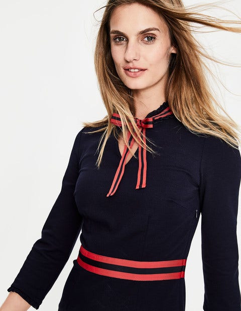 Annette Ponte Dress - Navy Annette Ponte Dress - Navy