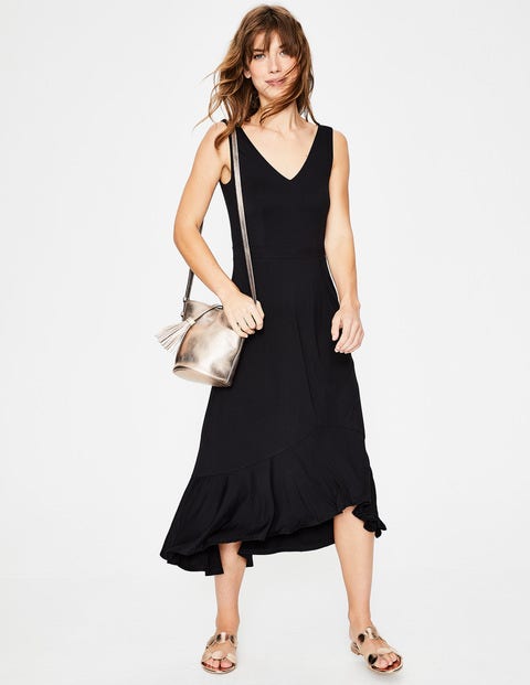 Elisa Jersey Dress - Black Elisa Jersey Dress - Black
