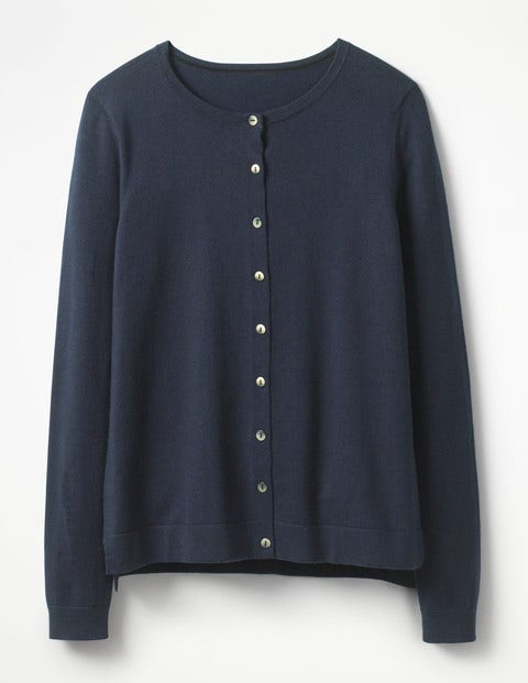 Favourite Crew Cardigan - Navy Favourite Crew Cardigan - Navy