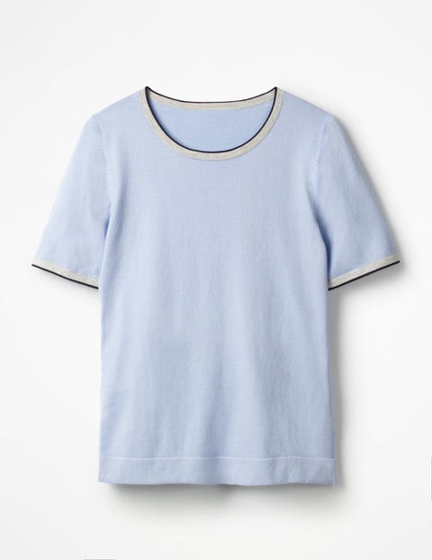 Favourite Knitted Top - Cloud Favourite Knitted Top - Cloud