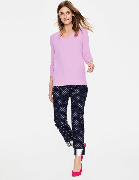 Cashmere Relaxed Vneck Sweater - Rosebay Cashmere Relaxed Vneck Sweater - Rosebay