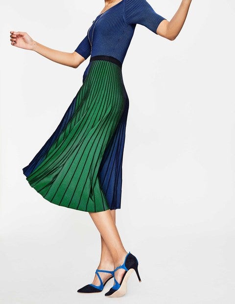 Brione Knitted Dress - Mariner Blue (BN285) Brione Knitted Dress - Mariner Blue (BN285)