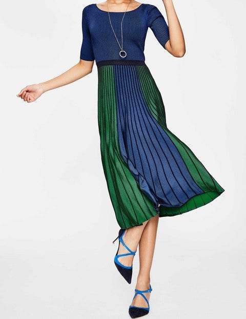 Brione Knitted Dress - Mariner Blue (BN285) Brione Knitted Dress - Mariner Blue (BN285)
