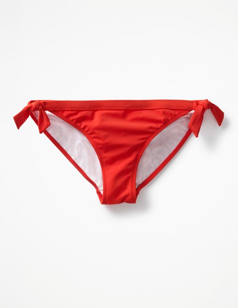 Tie Bikini Bottoms - Indie Red Tie Bikini Bottoms - Indie Red
