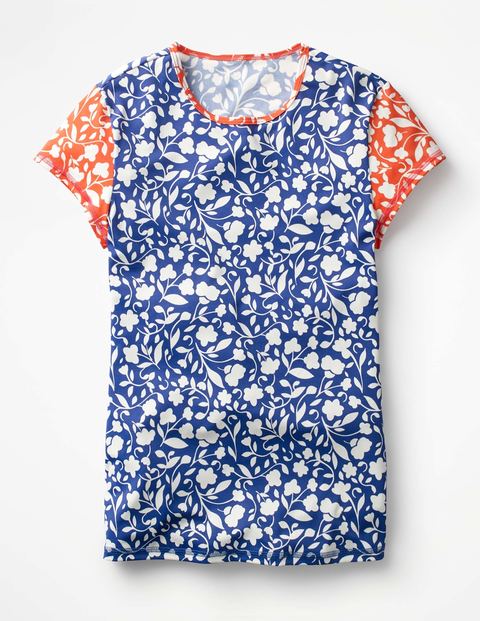 Cap Sleeve Rash Vest - Floral Hotchpotch Cap Sleeve Rash Vest - Floral Hotchpotch