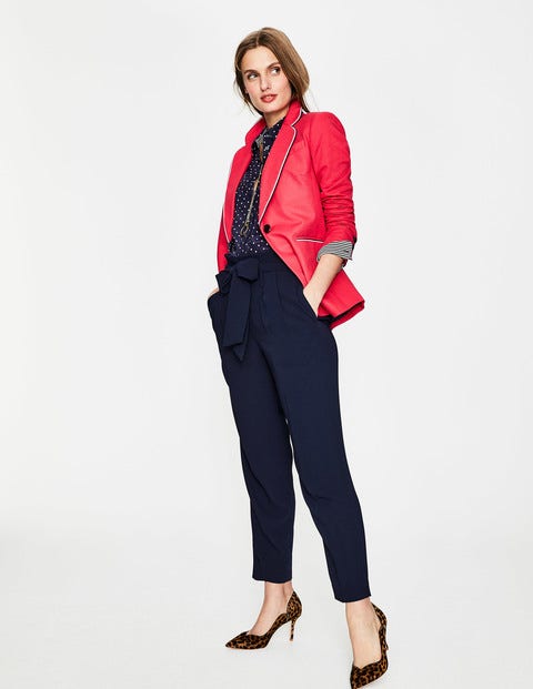 Lilah Cotton Blazer - Hibiscus Lilah Cotton Blazer - Hibiscus