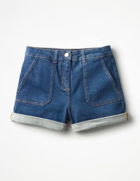 Karin Shorts - Mid Indigo Karin Shorts - Mid Indigo