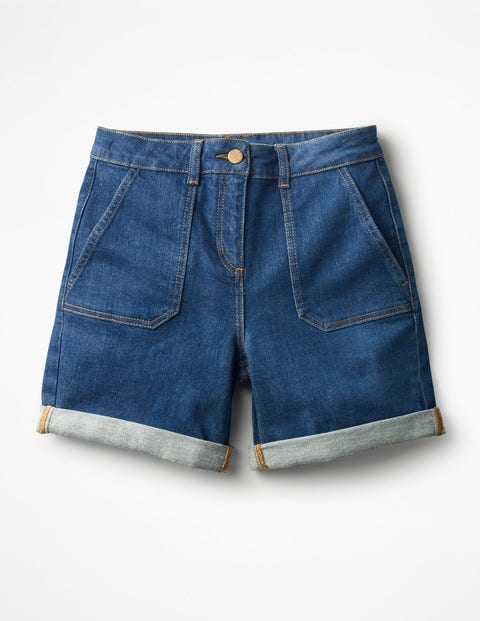 Karin Shorts - Mid Indigo Karin Shorts - Mid Indigo