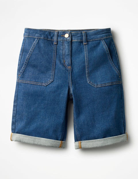 Karin Shorts - Mid Indigo Karin Shorts - Mid Indigo