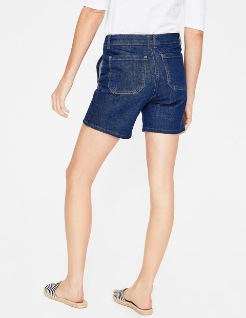 Karin Shorts - Mid Indigo Karin Shorts - Mid Indigo