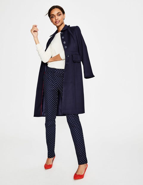 Richmond Trousers - Navy, Spot Small Richmond Trousers - Navy, Spot Small