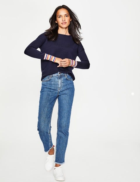 Cambridge 7/8-Jeans - Fransensaum Cambridge 7/8-Jeans - Fransensaum