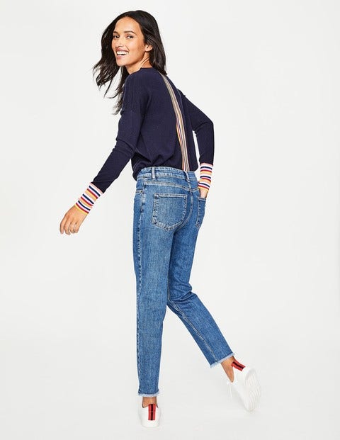 Cambridge 7/8-Jeans - Fransensaum Cambridge 7/8-Jeans - Fransensaum