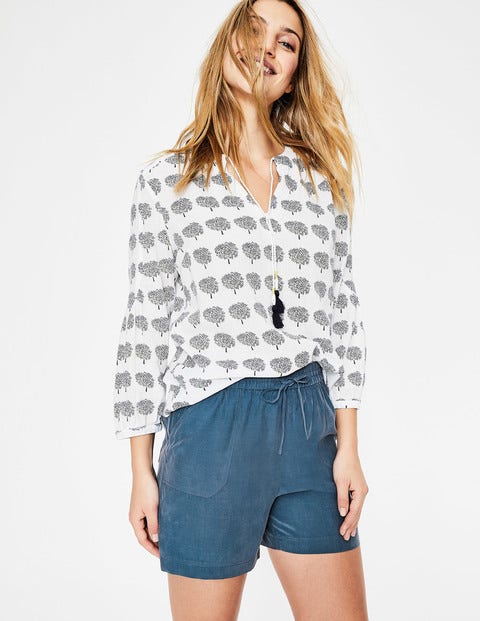 Talia Shorts - Rich Teal Talia Shorts - Rich Teal