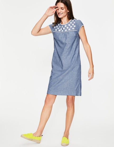 Rosalind Dress - Chambray - Blue Rosalind Dress - Chambray - Blue