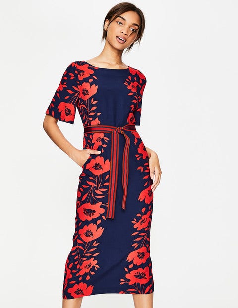 Elspeth Dress - Post Box Red Poppy Elspeth Dress - Post Box Red Poppy