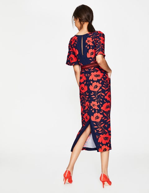 Elspeth Dress - Post Box Red Poppy Elspeth Dress - Post Box Red Poppy