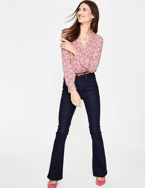 Annora Blouse - Post Box Red Meadow Annora Blouse - Post Box Red Meadow