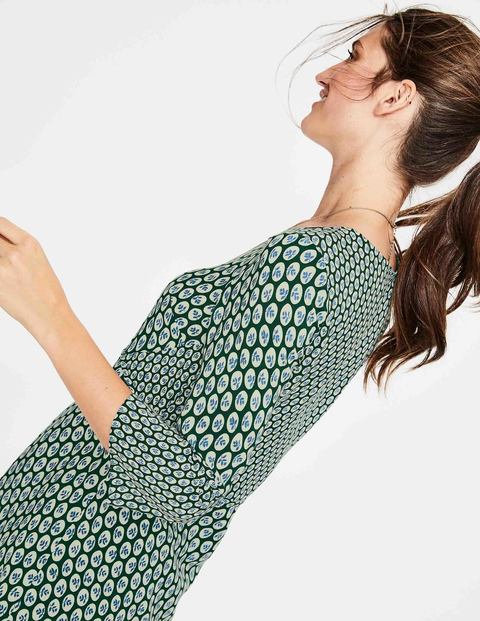 Edna Tunic - Hunter Green Cameo Floral Edna Tunic - Hunter Green Cameo Floral