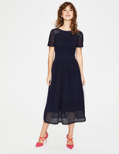 Julieta Lace Dress - Navy Julieta Lace Dress - Navy