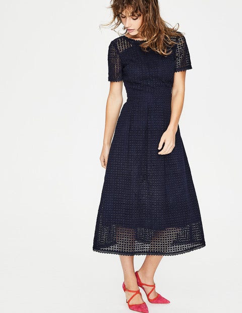 Julieta Lace Dress - Navy Julieta Lace Dress - Navy